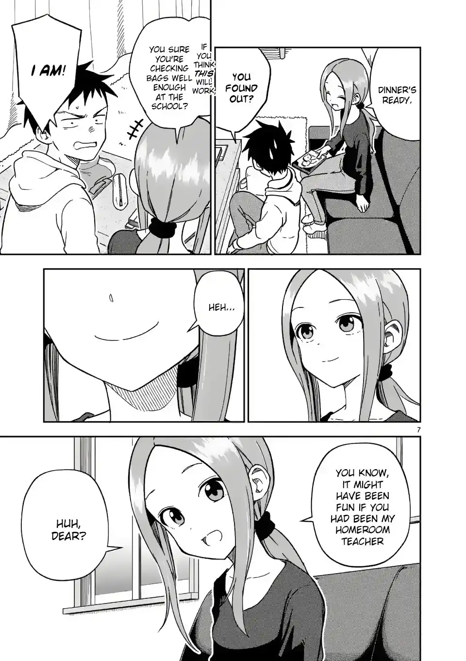 Karakai Jouzu no (Moto) Takagi-san Chapter 168 7